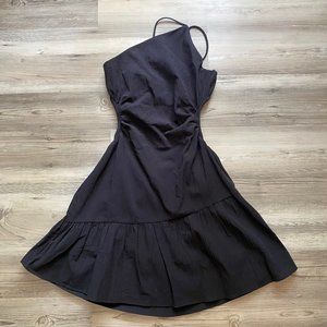 H&M One Shoulder Cut-Out Dress